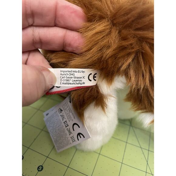 Douglas BRUTUS ST BERNARD Puppy Dog Plush 11”Stuffed Animal #1705 w/Original Tag - Picture 10 of 14